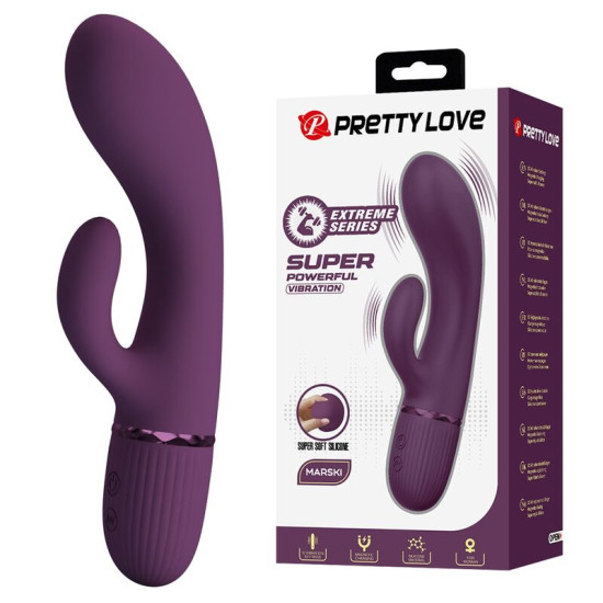 Margie Vibrador Rabbit Morado