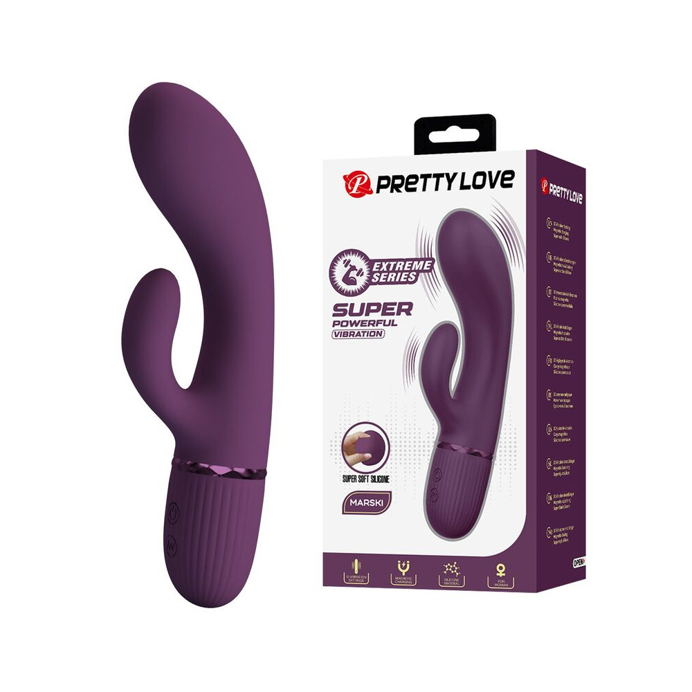 Margie Vibrador Rabbit Morado