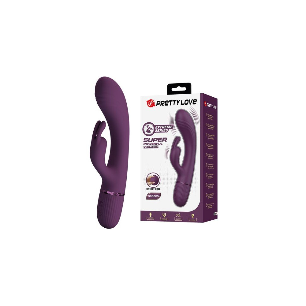 Rocco Vibrador Rabbit Morado
