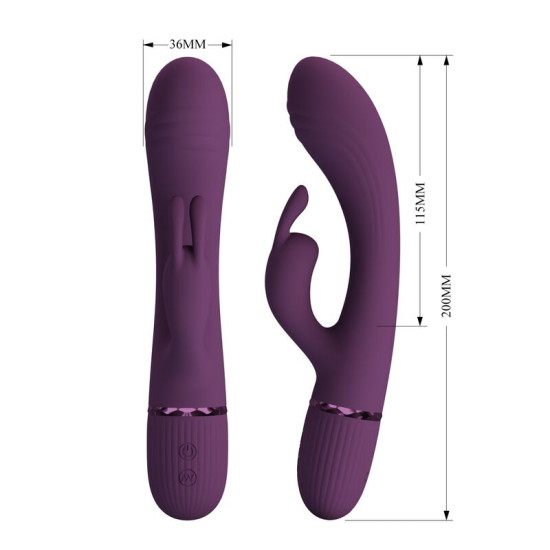 Rocco Vibrador Rabbit Morado