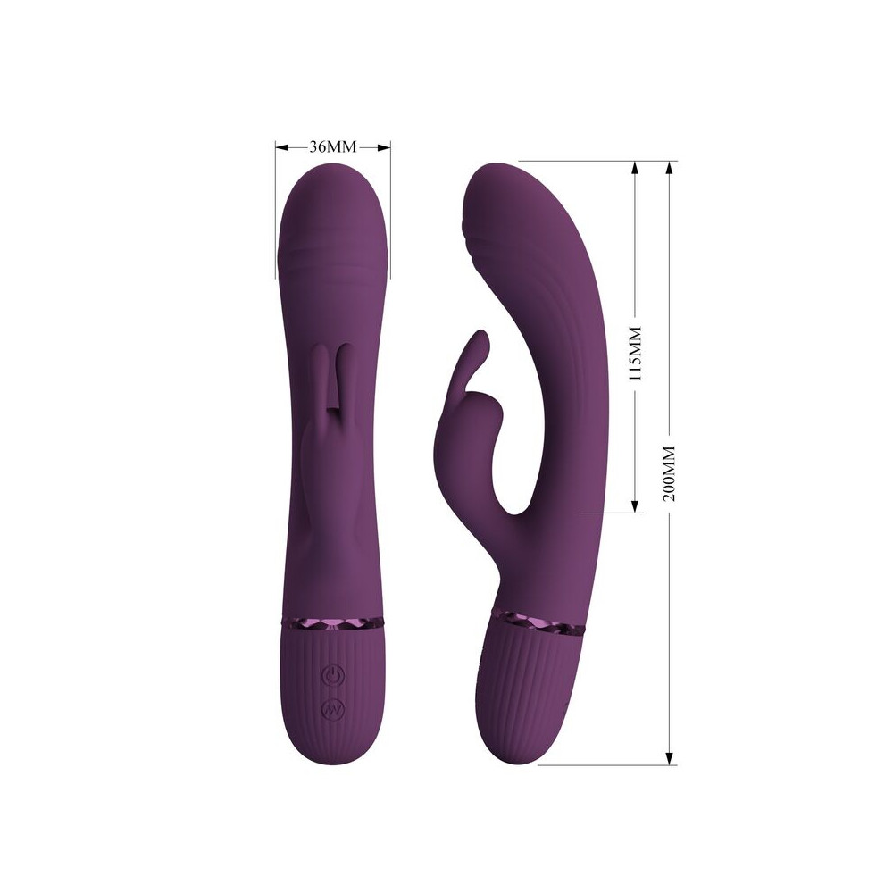 Rocco Vibrador Rabbit Morado
