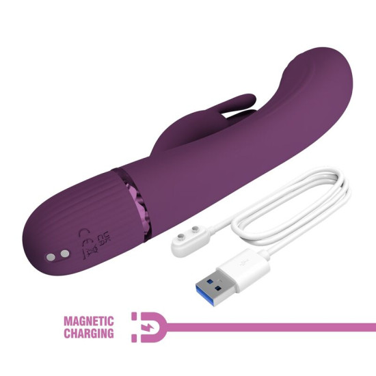 Rocco Vibrador Rabbit Morado
