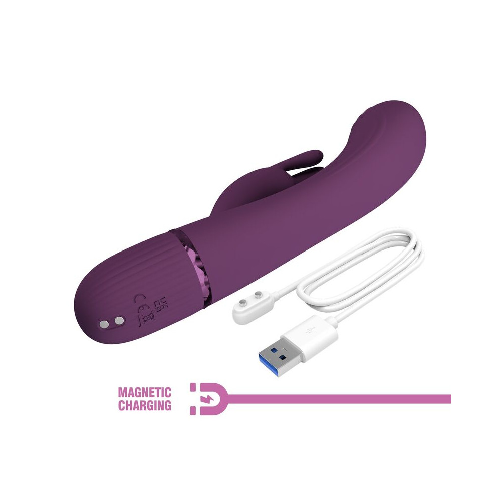 Rocco Vibrador Rabbit Morado