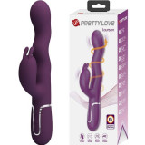 Loursen Vibrador con movimiento oscilante morado