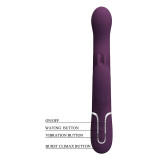 Loursen Vibrador con movimiento oscilante morado