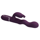 Loursen Vibrador con movimiento oscilante morado