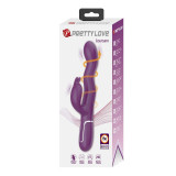 Loursen Vibrador con movimiento oscilante morado