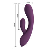 Rosolyn Vibrador Rabbit Morado