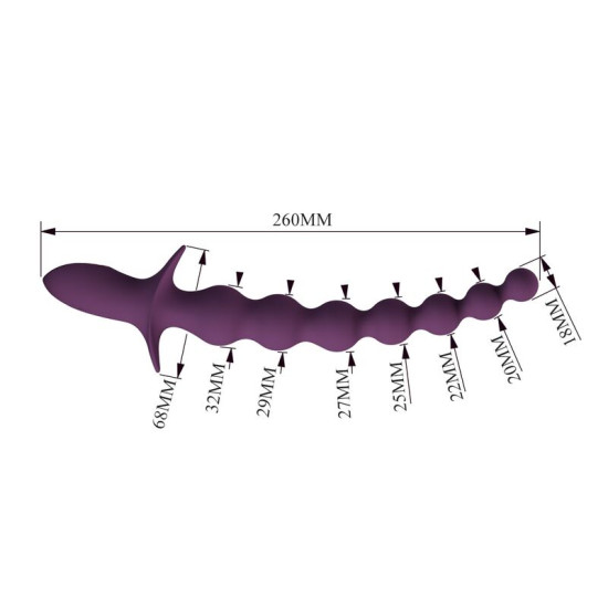 Madison Vibrador Anal Recargable