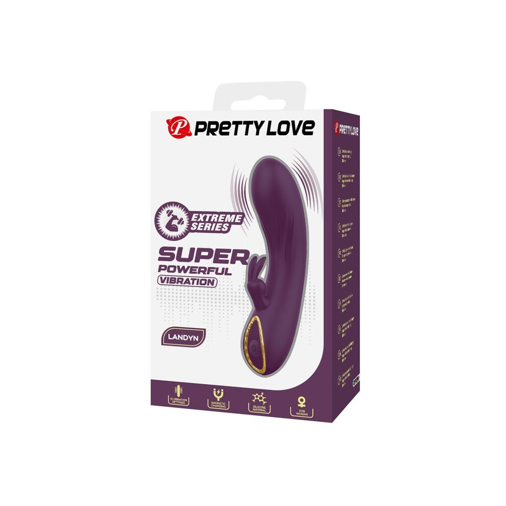 Landyn Vibrador Rabbit Morado