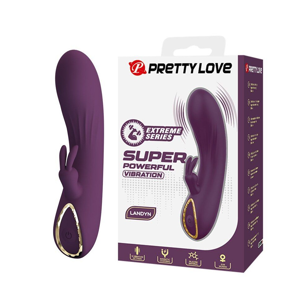 Landyn Vibrador Rabbit Morado