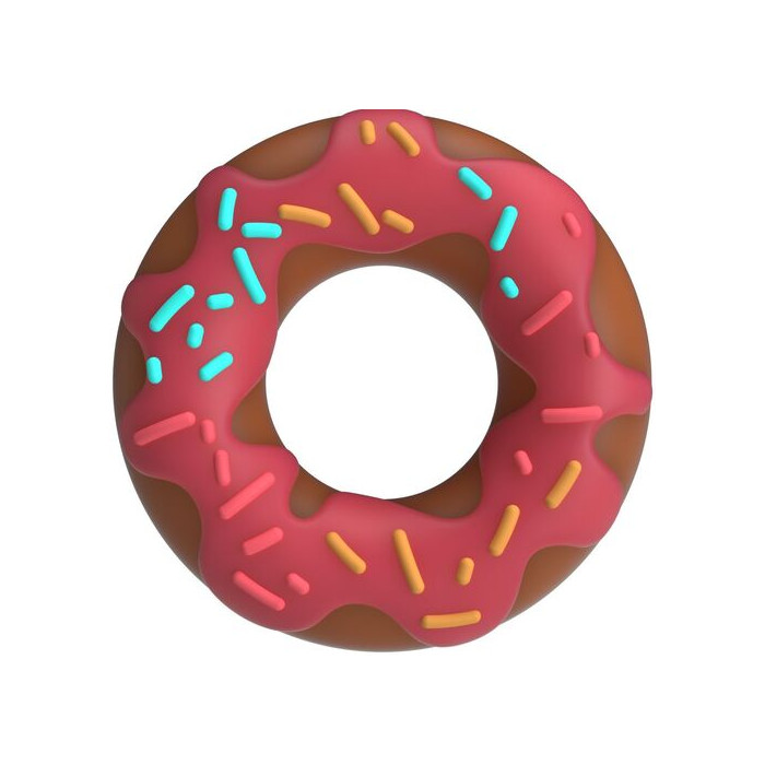 Anillo Para Pene Super Donut Rosa