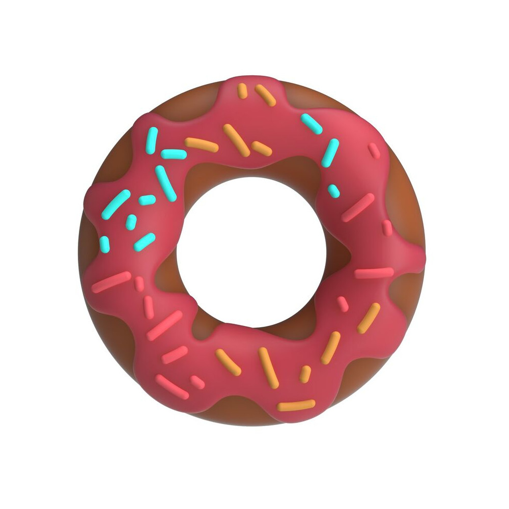 Anillo Para Pene Super Donut Rosa