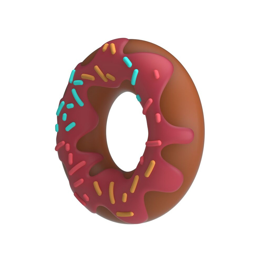 Anillo Para Pene Super Donut Rosa