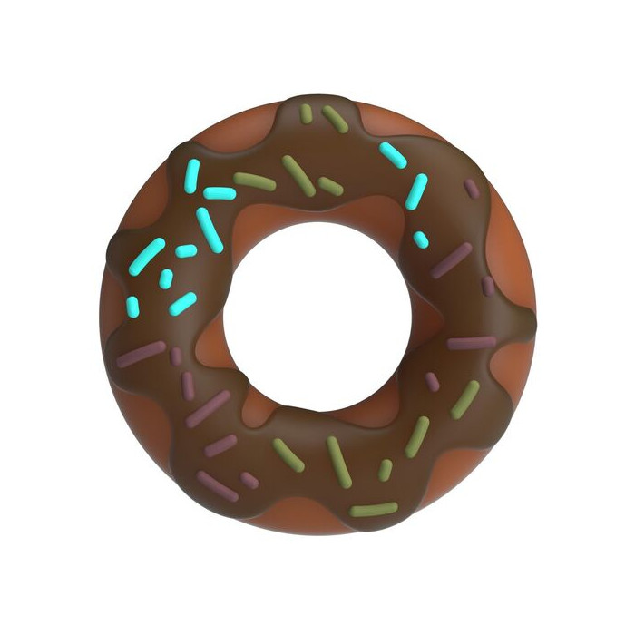 Anillo Para Pene Super Donut Marrón
