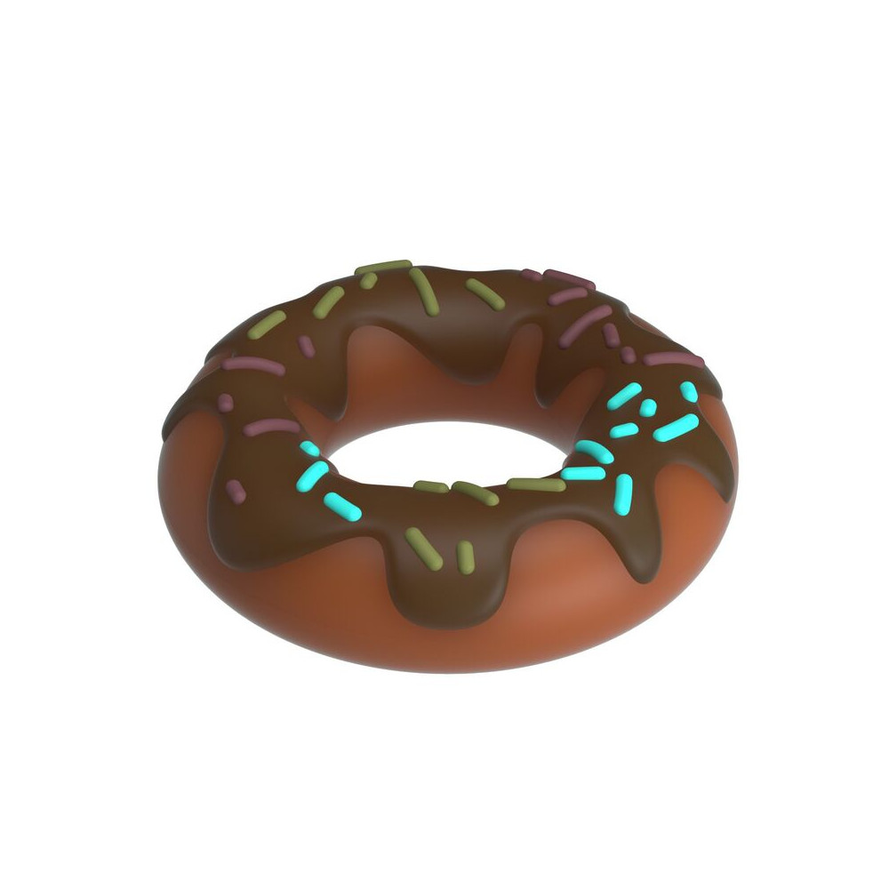 Anillo Para Pene Super Donut Marrón