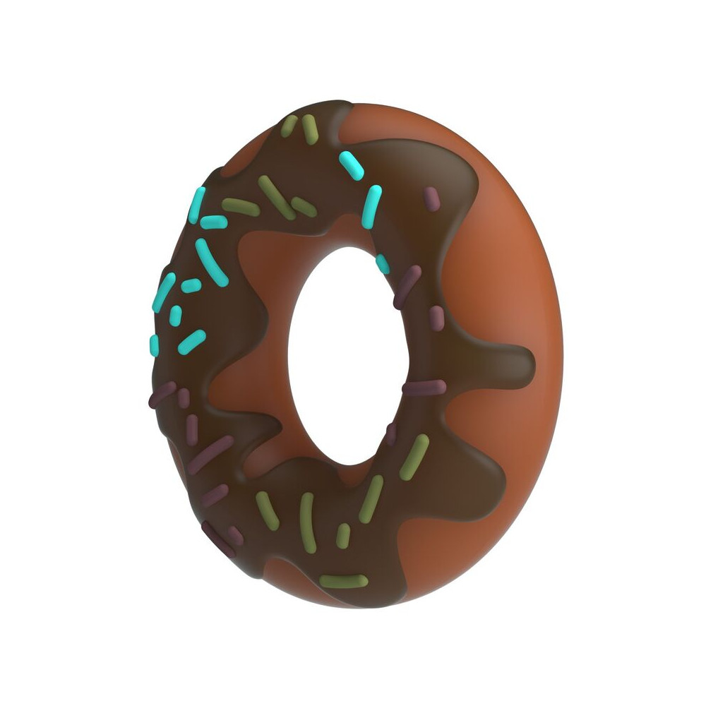 Anillo Para Pene Super Donut Marrón