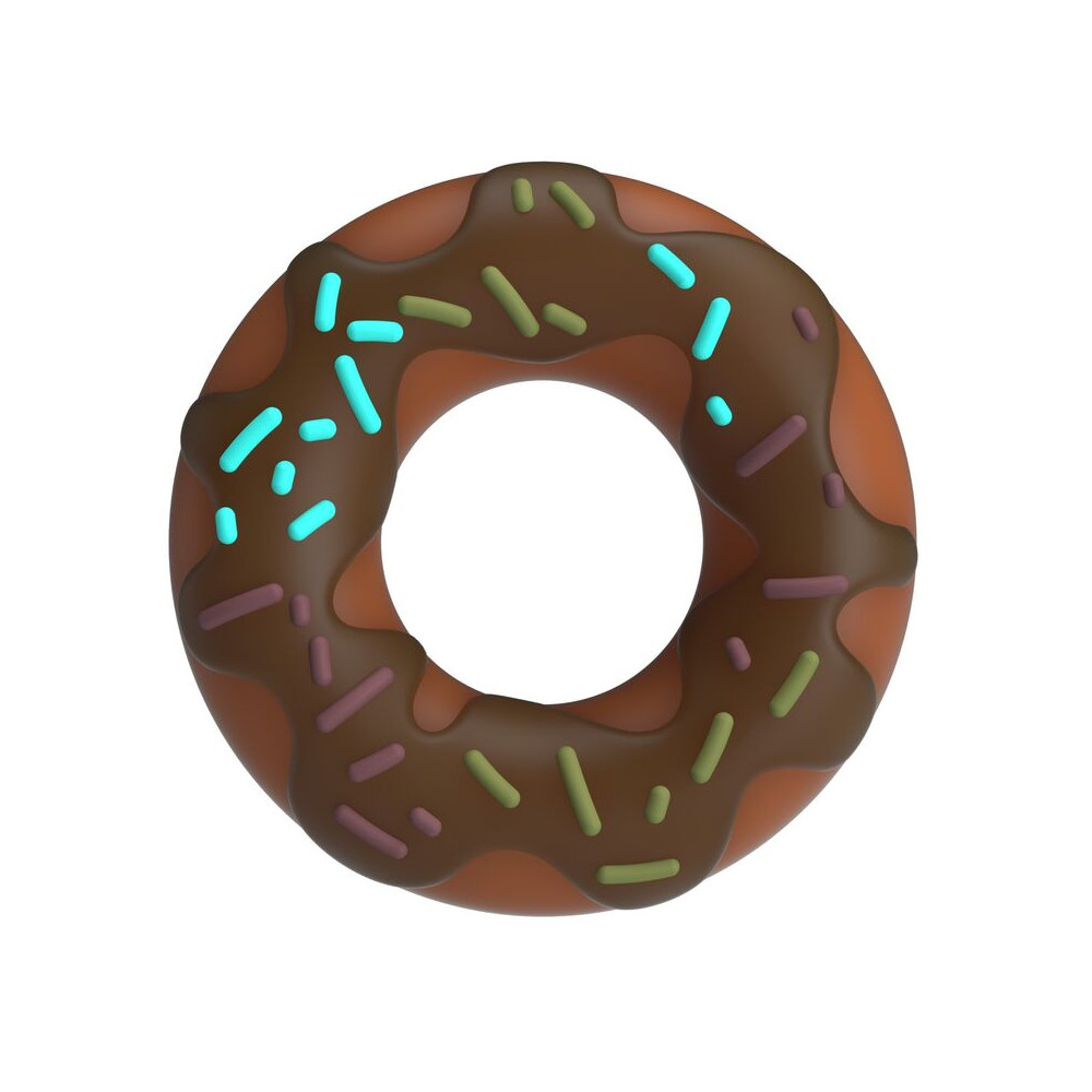 Anillo Para Pene Super Donut Marrón