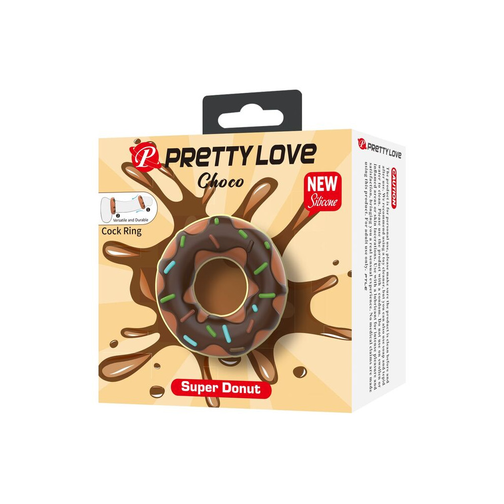 Anillo Para Pene Super Donut Marrón
