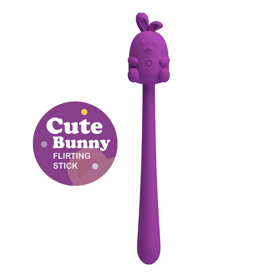 Vibrador Flexible Cute Bunny Flirting Stick