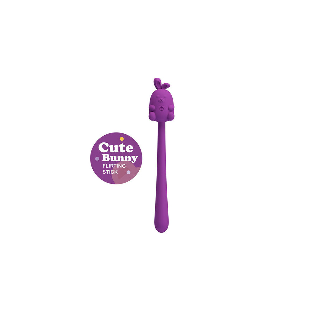 Vibrador Flexible Cute Bunny Flirting Stick