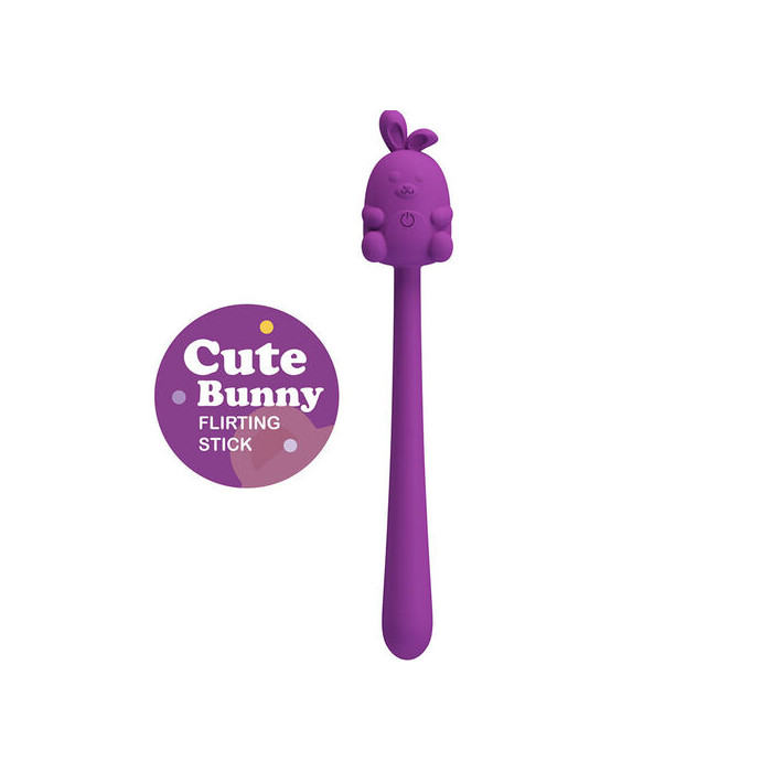 Vibrador Flexible Cute Bunny Flirting Stick