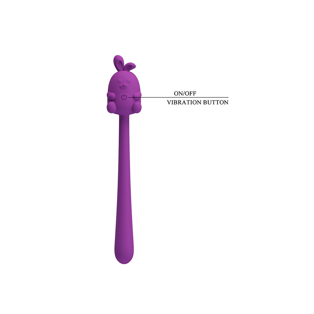 Vibrador Flexible Cute Bunny Flirting Stick