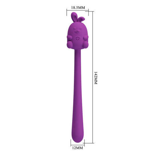 Vibrador Flexible Cute Bunny Flirting Stick