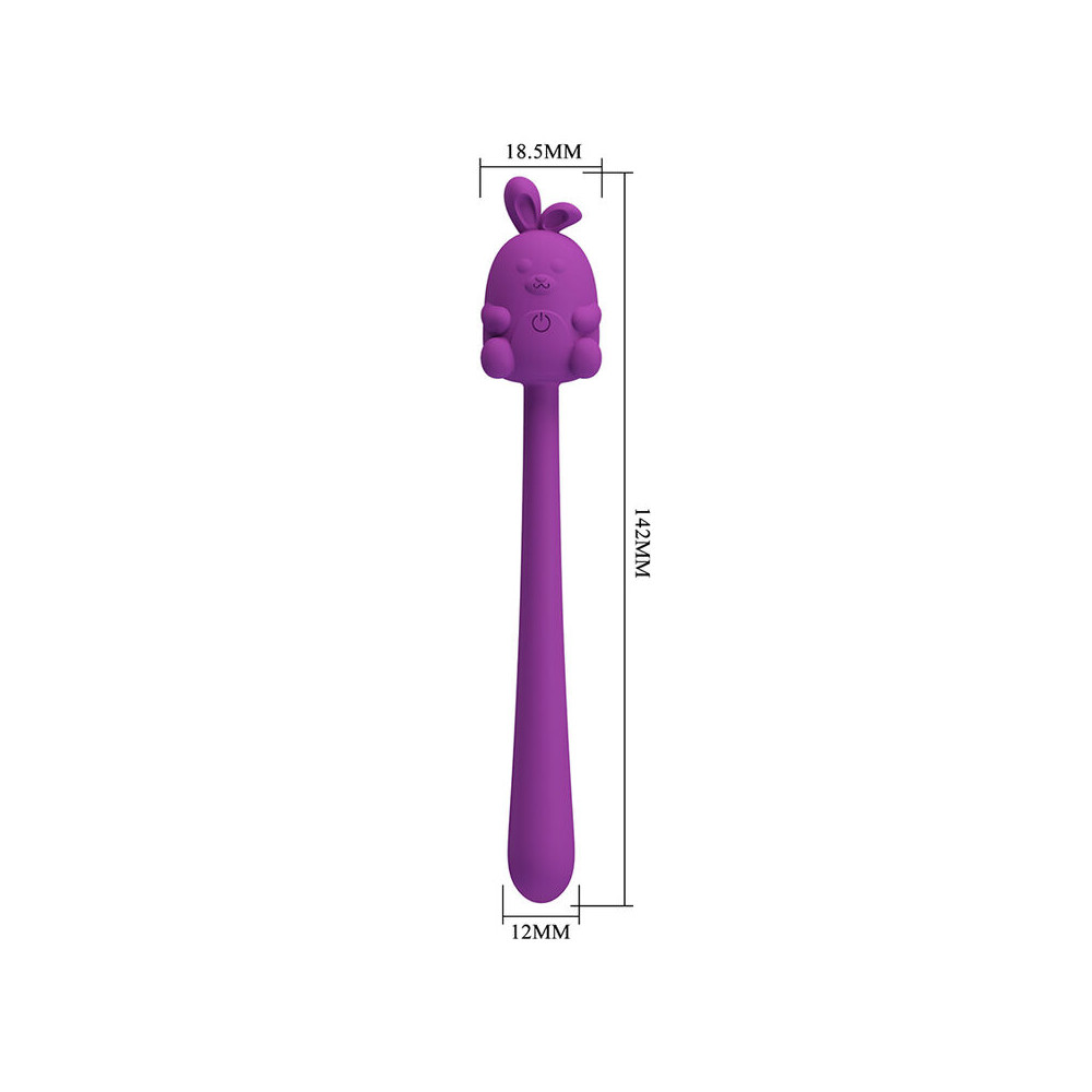 Vibrador Flexible Cute Bunny Flirting Stick