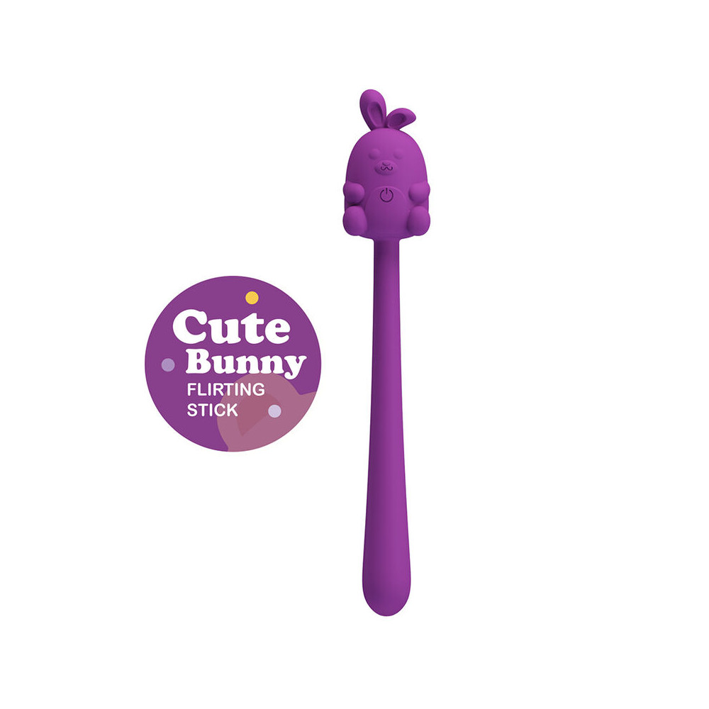 Vibrador Flexible Cute Bunny Flirting Stick