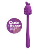 Vibrador Flexible Cute Bunny Flirting Stick