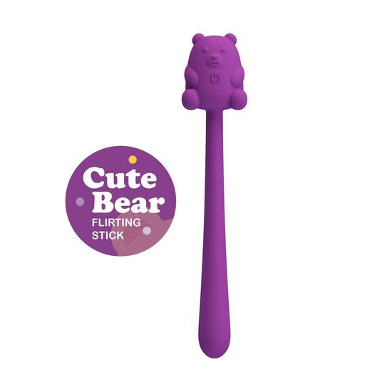 Cute Bear Flirting Stick