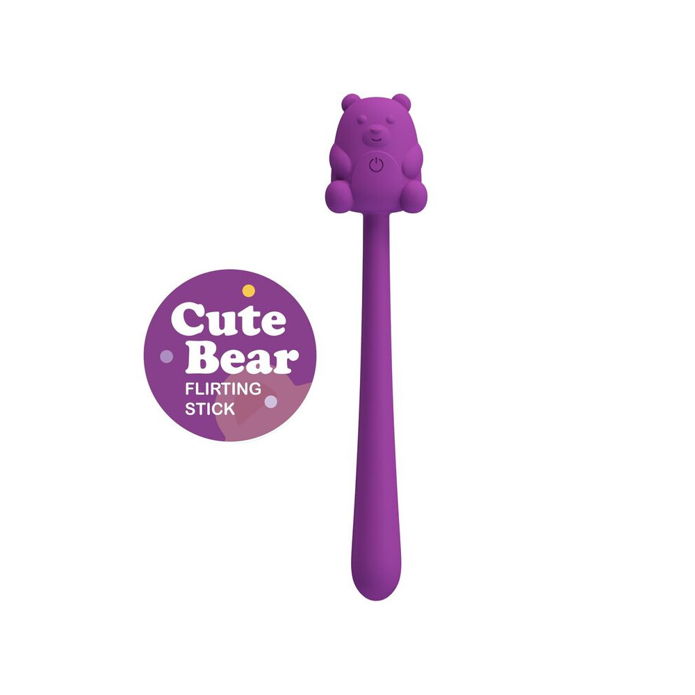 Cute Bear Flirting Stick