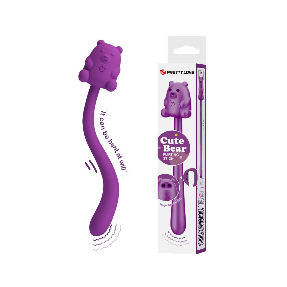 Cute Bear Flirting Stick