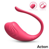 Luvia Huevo Vibrador con Control Remoto USB Rosa | Kiwichi