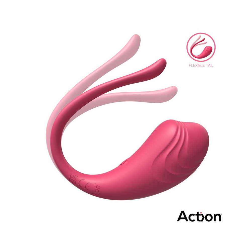 Luvia Huevo Vibrador con Control Remoto USB Rosa | Kiwichi