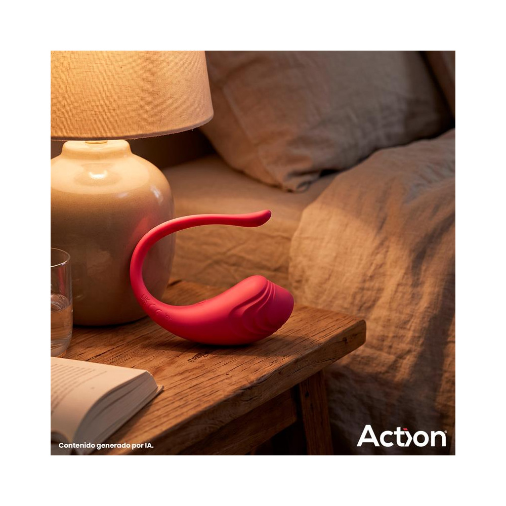 Luvia Huevo Vibrador con Control Remoto USB Rosa | Kiwichi