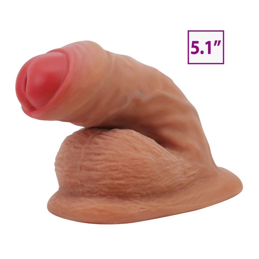 Warnell Packer Dildo ultra realístico y elástico 9,5 cm