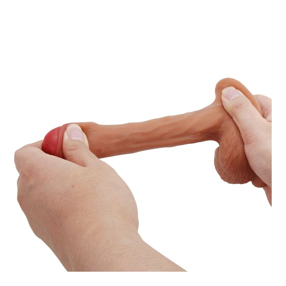 Warnell Packer Dildo ultra realístico y elástico 9,5 cm