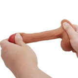 Warnell Packer Dildo ultra realístico y elástico 9,5 cm