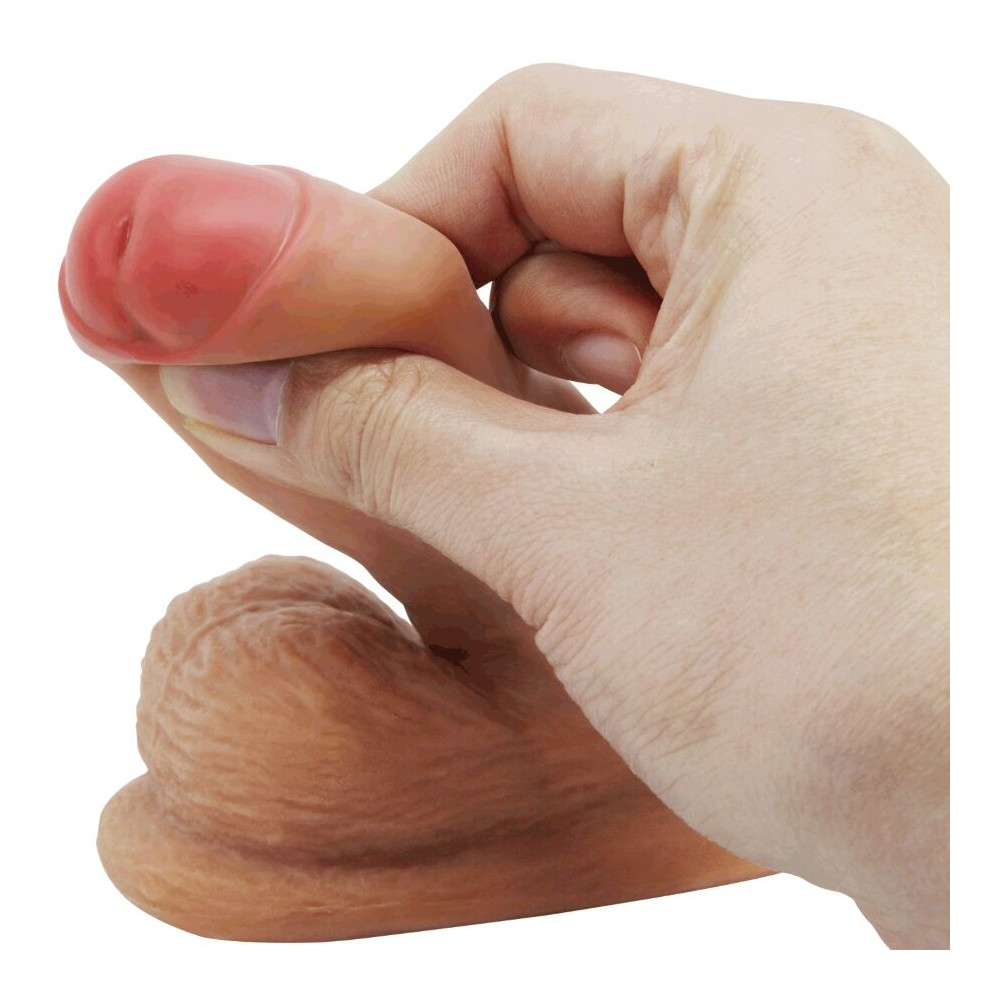 Warnell Packer Dildo ultra realístico y elástico 9,5 cm