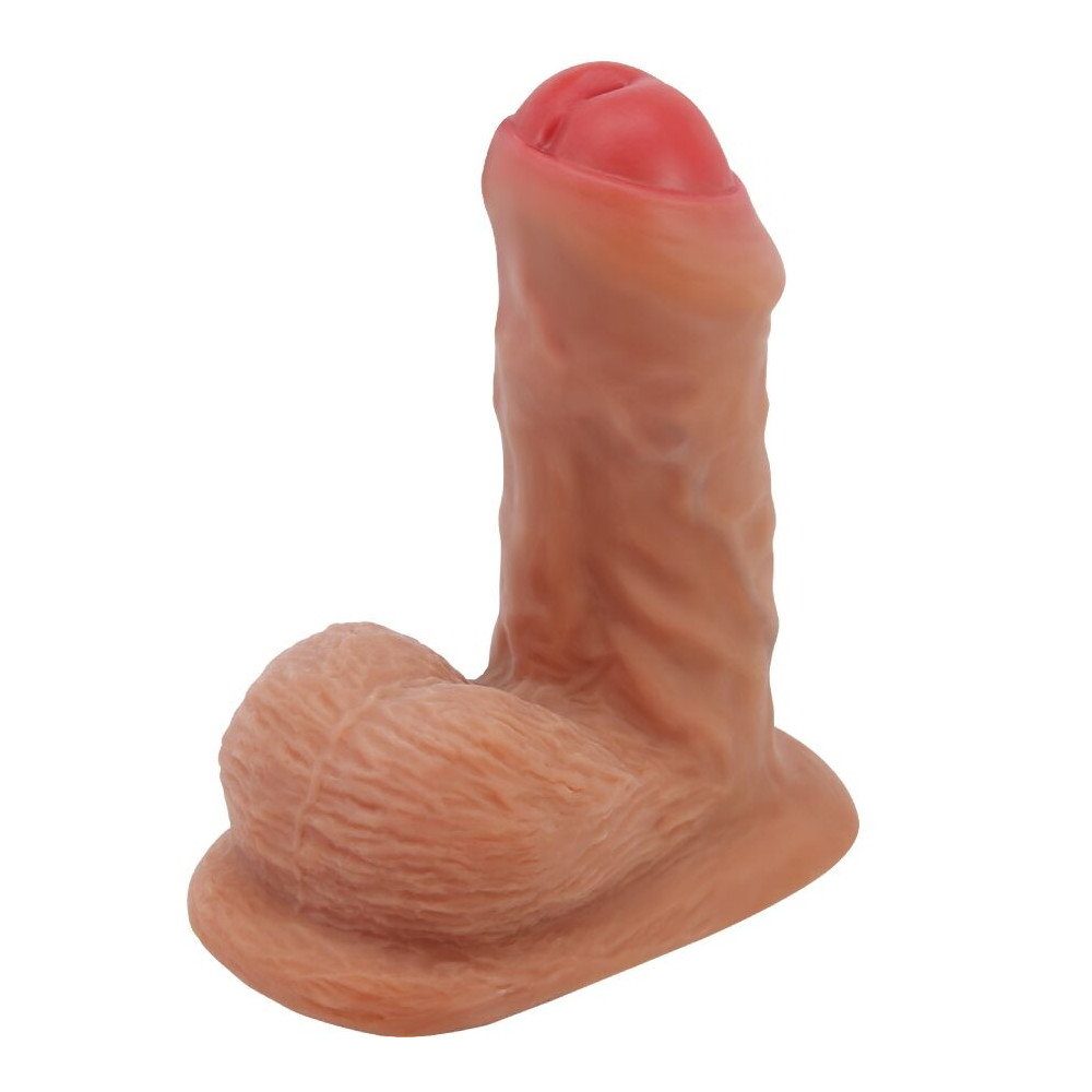 Warnell Packer Dildo ultra realístico y elástico 9,5 cm