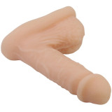 Wildon Packer Dildo Ultra Realístico y Elástico de 10 cm natural