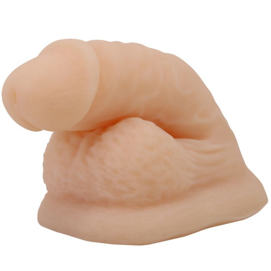Wildon Packer Dildo Ultra Realístico y Elástico de 10 cm natural