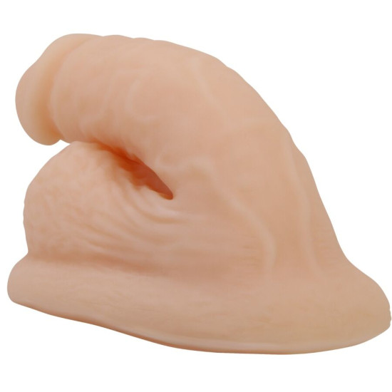 Wildon Packer Dildo Ultra Realístico y Elástico de 10 cm natural