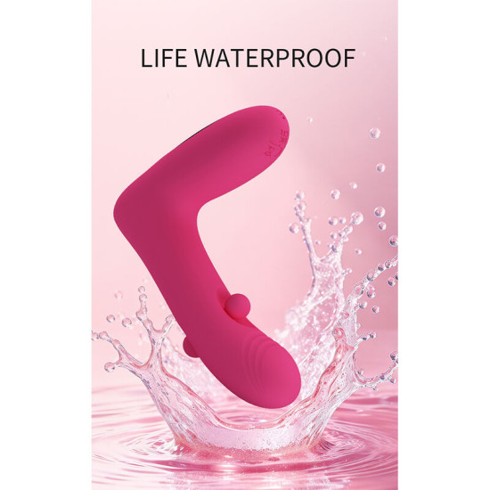 Duden Vibrador con Modo Balanceo Rosa
