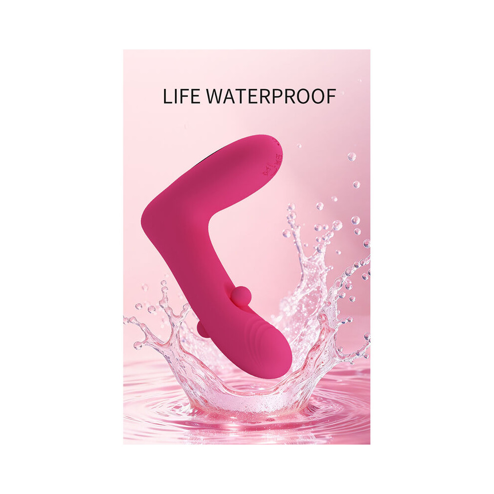 Duden Vibrador con Modo Balanceo Rosa