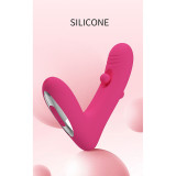 Duden Vibrador con Modo Balanceo Rosa