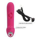 Duden Vibrador con Modo Balanceo Rosa