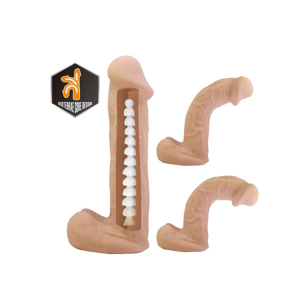 KASPAR ARNÉS CON DILDO FLEXIBLE 21 CM Ø 5